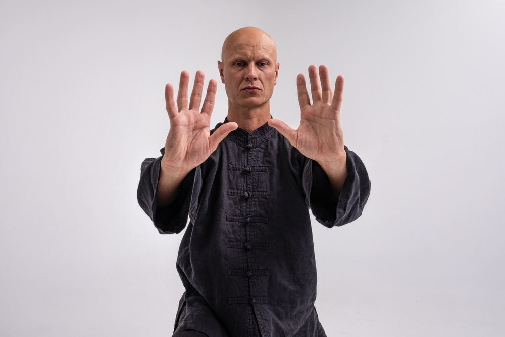 Wushu,Master,In,Training,Process