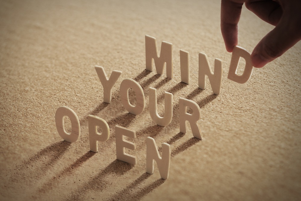 Open,Your,Mind,Wood,Word,On,Compressed,Or,Corkboard,With