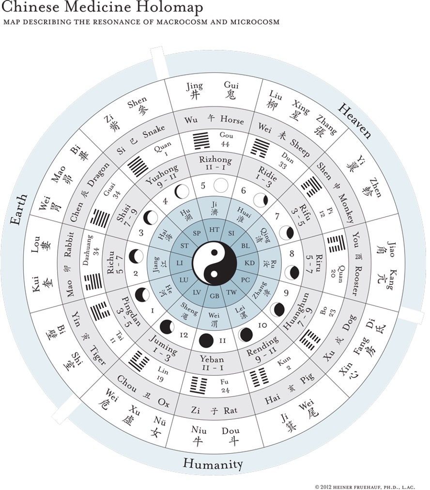 Chinese medicine Holomap