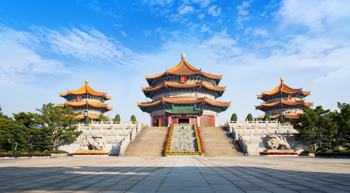 Front,Of,Yuanxuan,Taoist,Temple,Guangzhou,Guangdong,,China