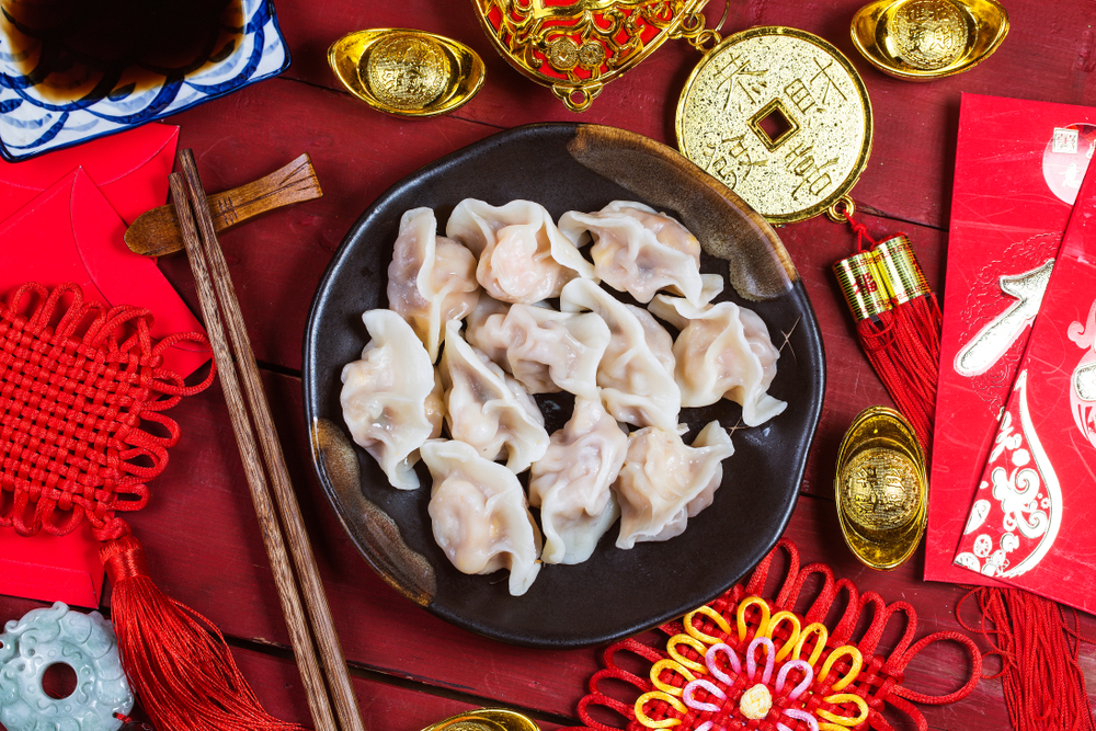 Chinese,Jiaozi,New,Year,Food,,Spring,Festival,Food,On,Traditional