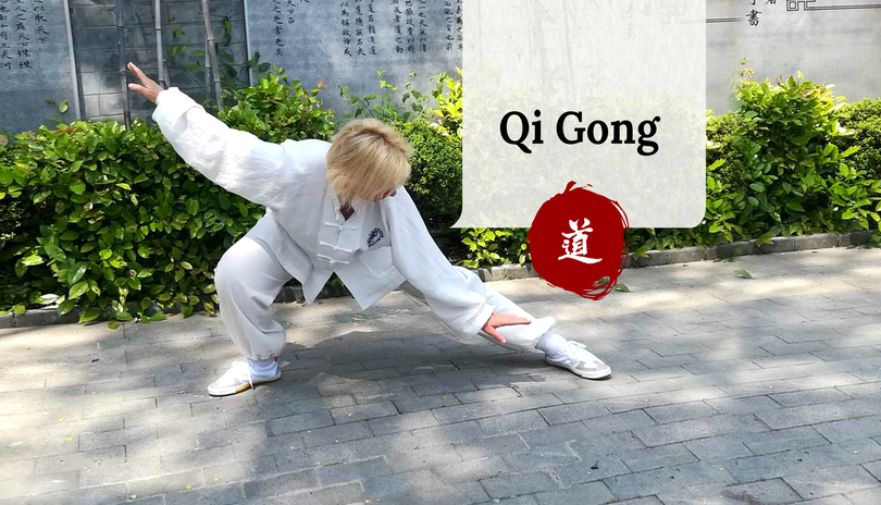 Jak sprvn stt v zkladnm postoji Wuji u cvien Qi Gong