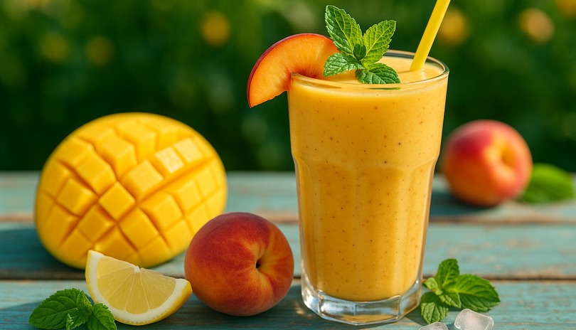 Mango breeze smoothie
