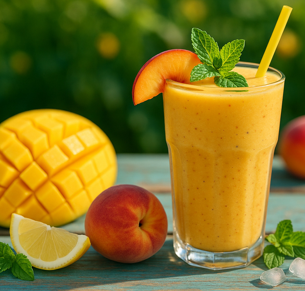 Mango breeze smoothie