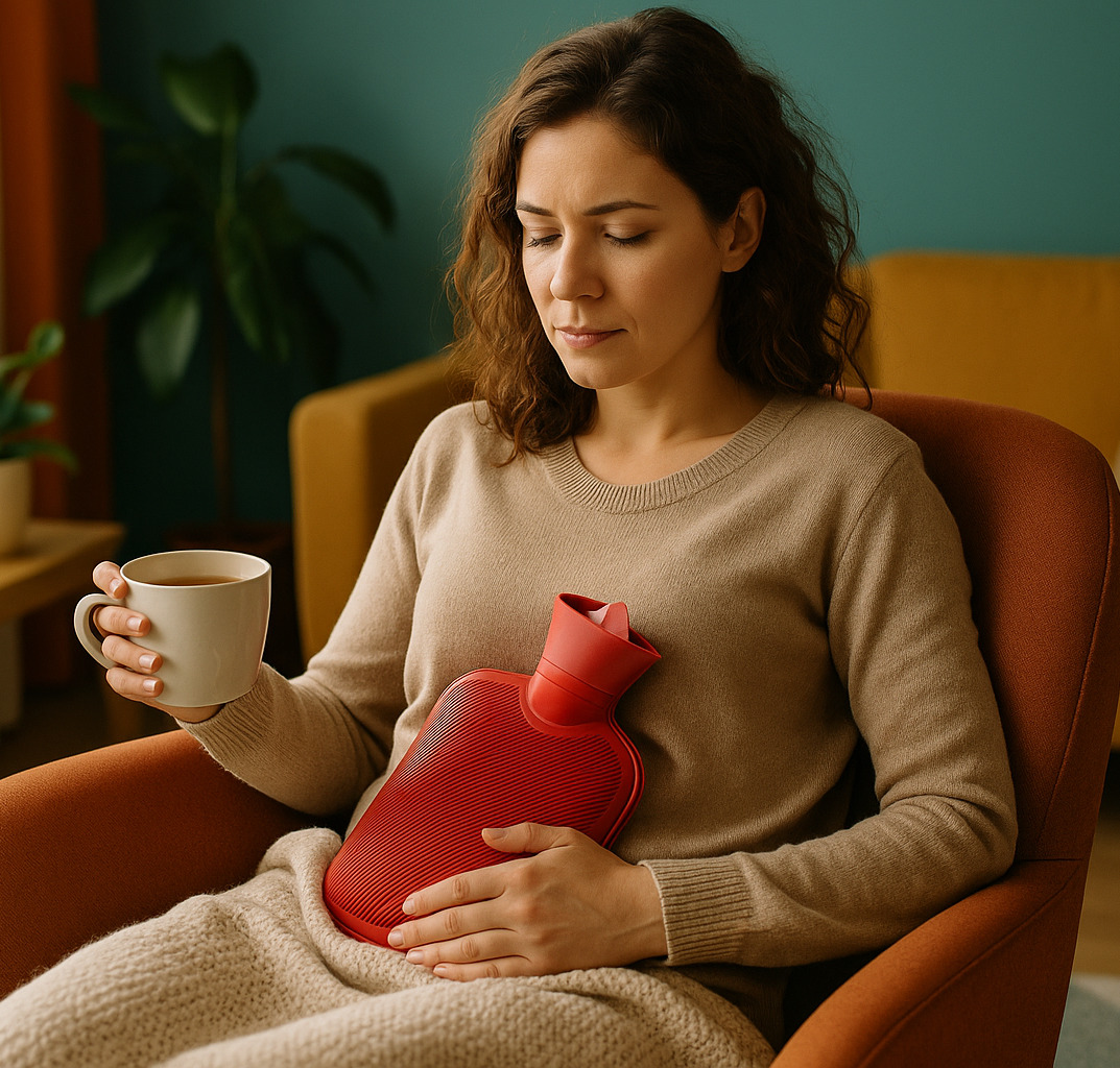 Krevn sraeniny pi menstruaci mohou signalizovat zdravotn problm